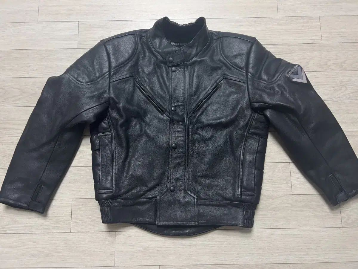 Frank Thomas Cowhide Leather Rider Jacket (100)