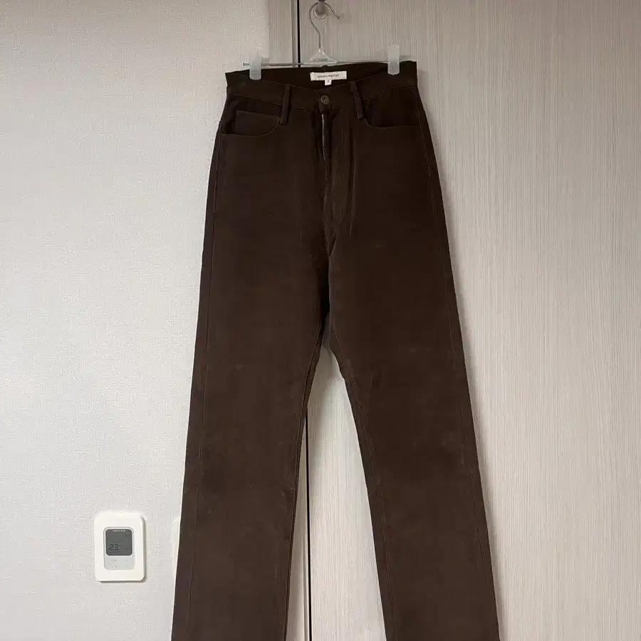 낫띵리튼 robin corduroy pants 코듀로이 팬츠 -브라운 S