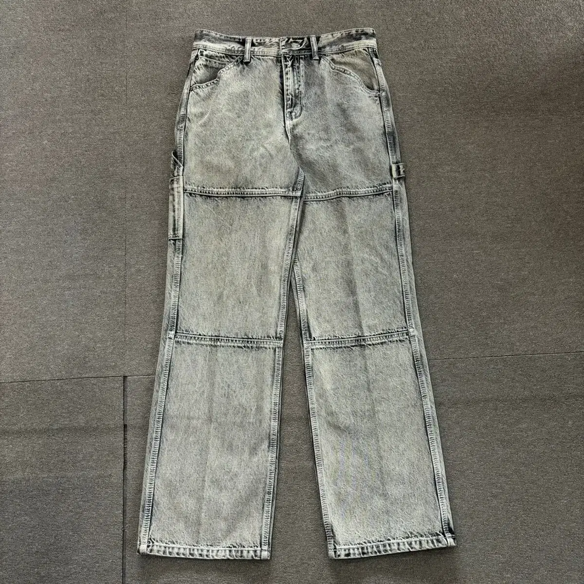 Manwon Shop Maison Mined Wide Carpenter Denim Pants 46(M)