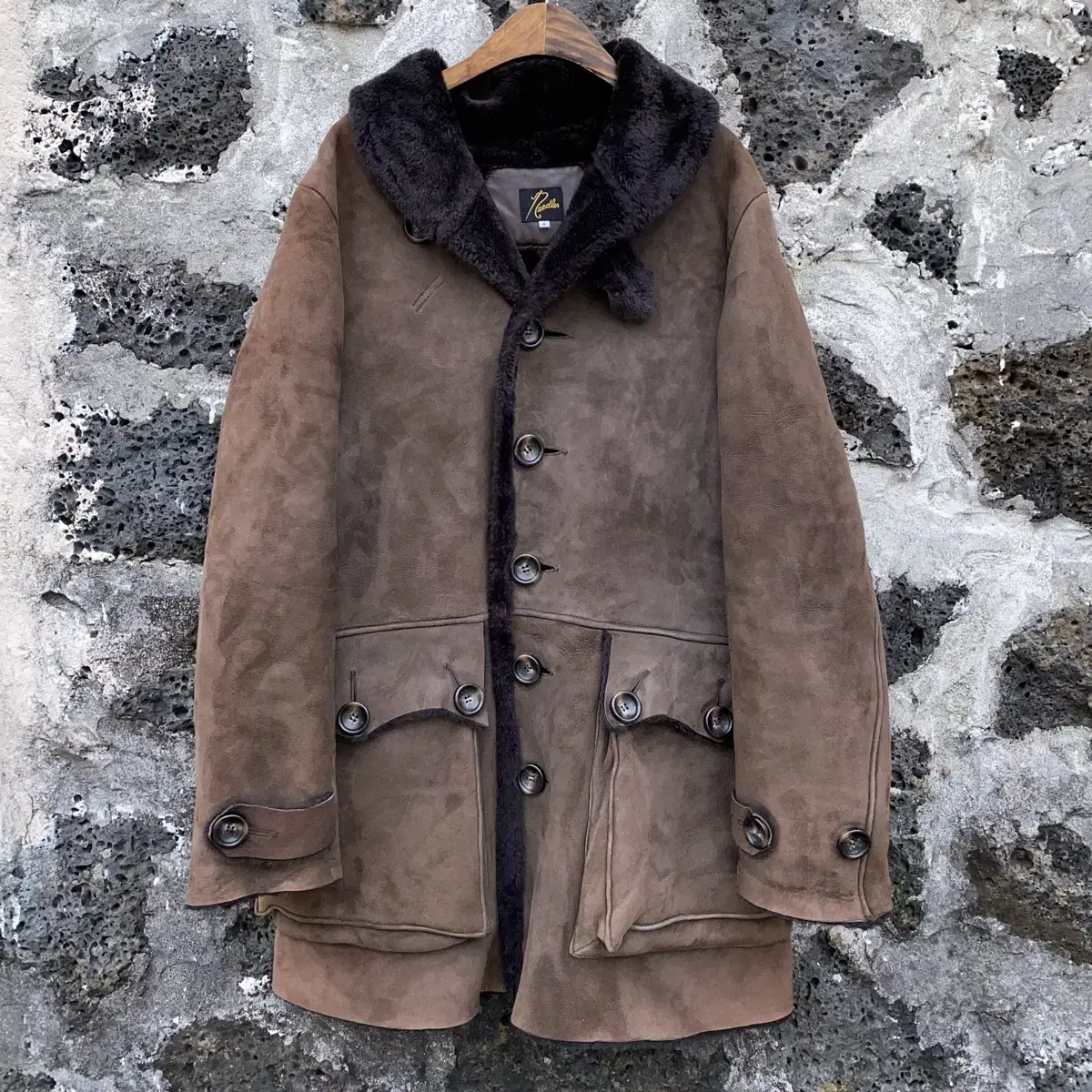 Needles Sheepskin Coat