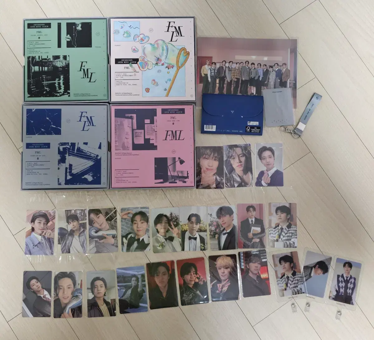 SEVENTEEN FML album Full (photocard + album + pre-order benefits)