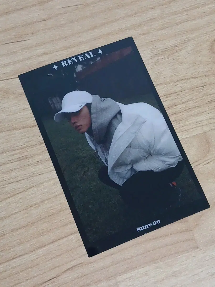 The Boyz sunwoo Reveal Boy Film Photocard