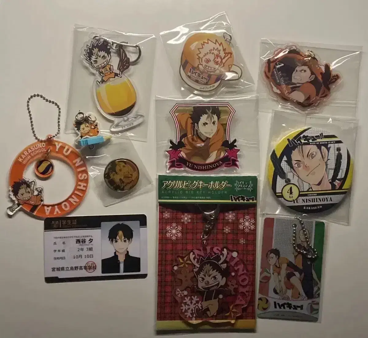 Haikyuu Nishinoya Rare Classic Goods acrylic in bulk