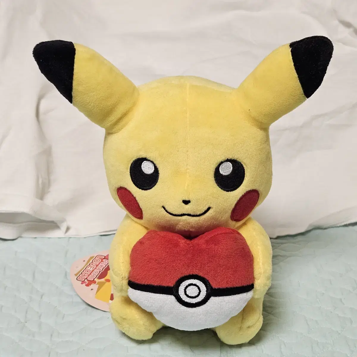 Heart Pocket Pikachu Doll