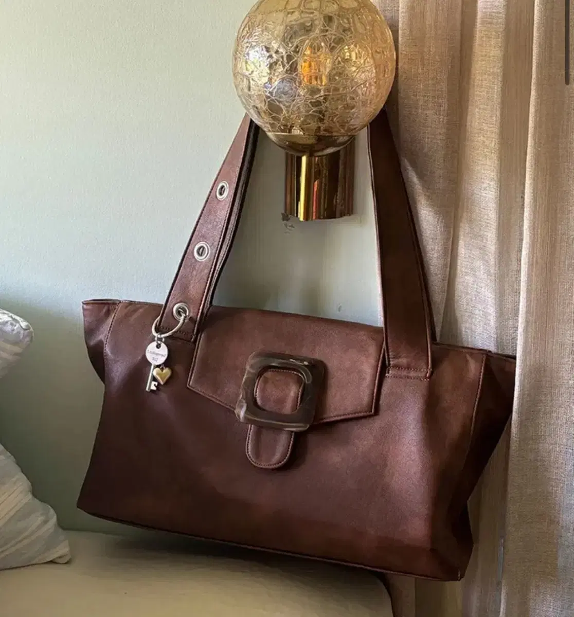 루루서울 loulouseoul soho bag brown