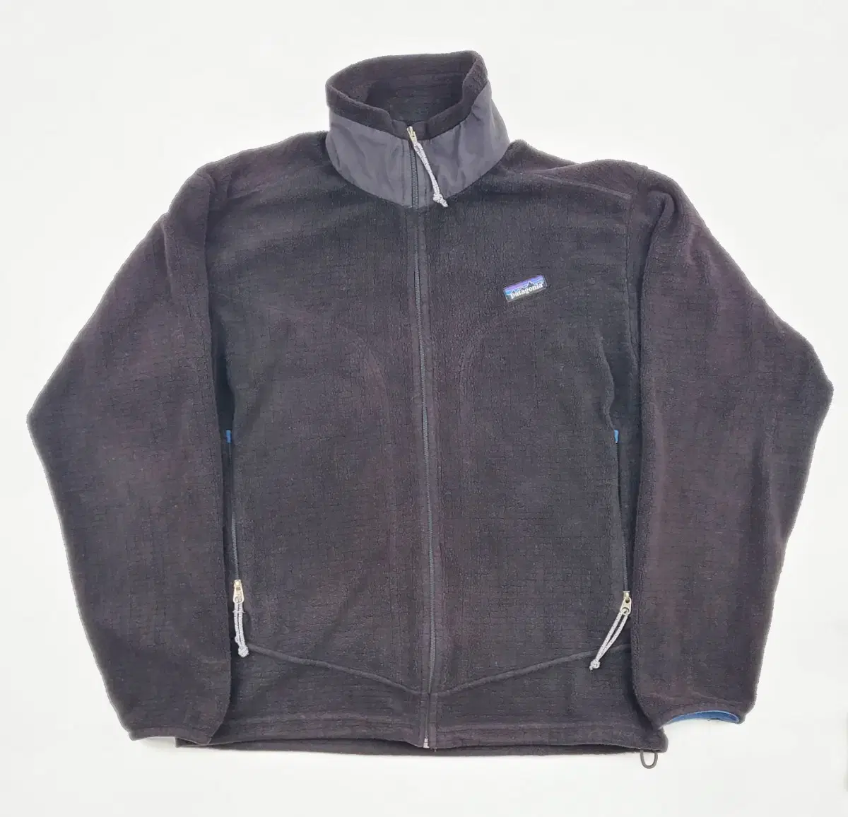 USA MADE)90s Vintage Patagonia Regulator Zip Up Furry Men'sM