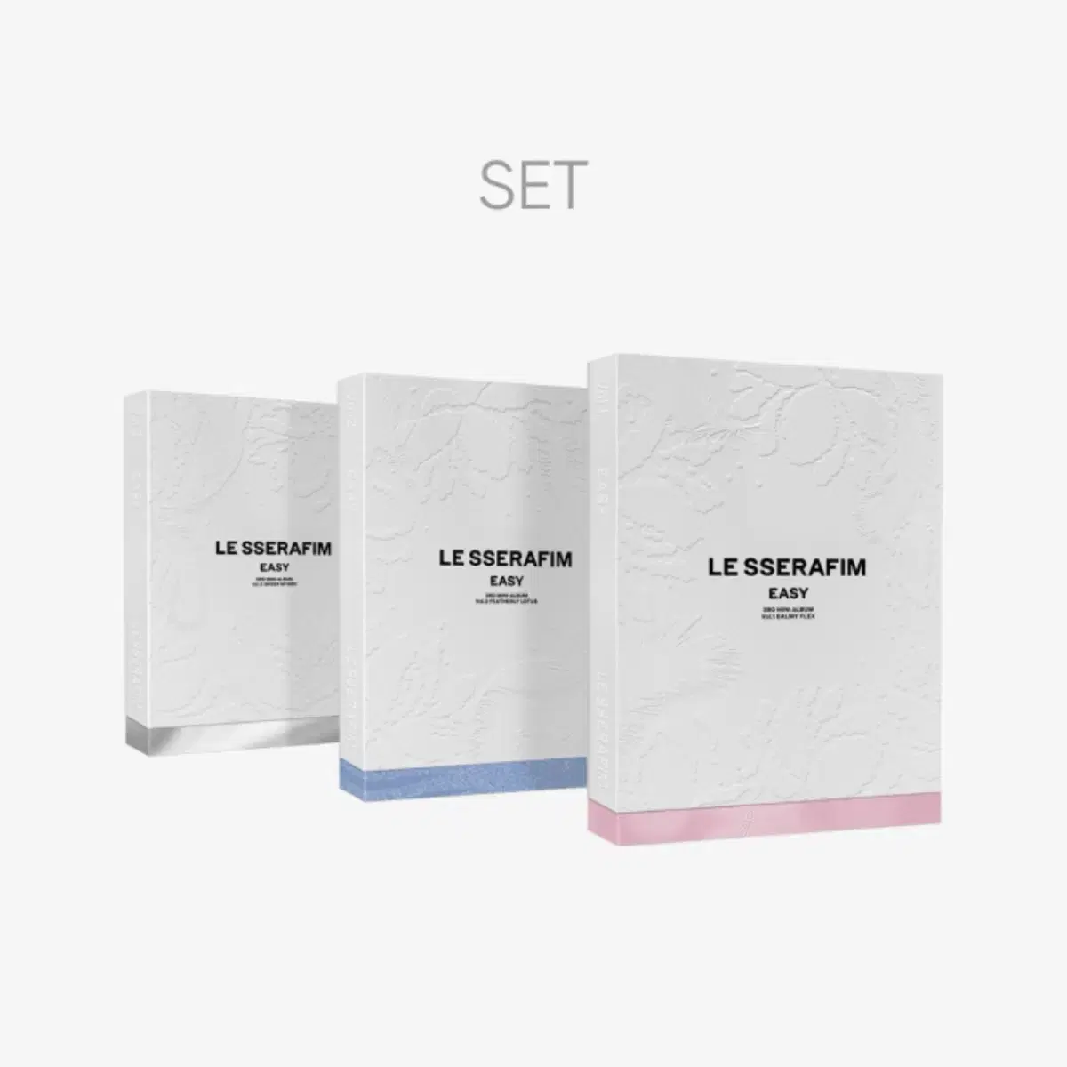 le sserafim easy sealed album sell set