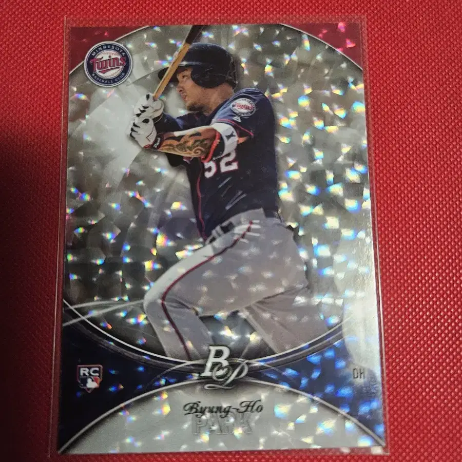 박병호 Bowman Platinum 아이스 루키 카드