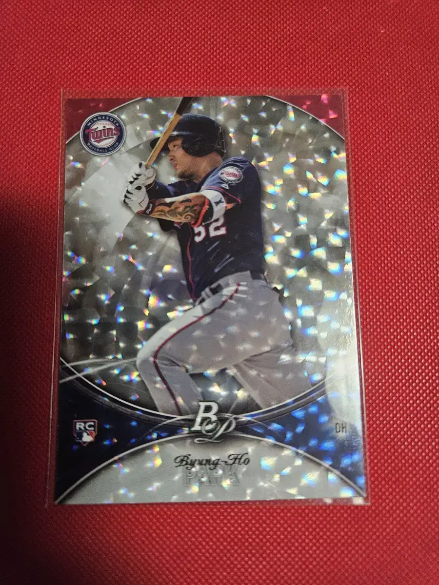 박병호 Bowman Platinum 아이스 루키 카드