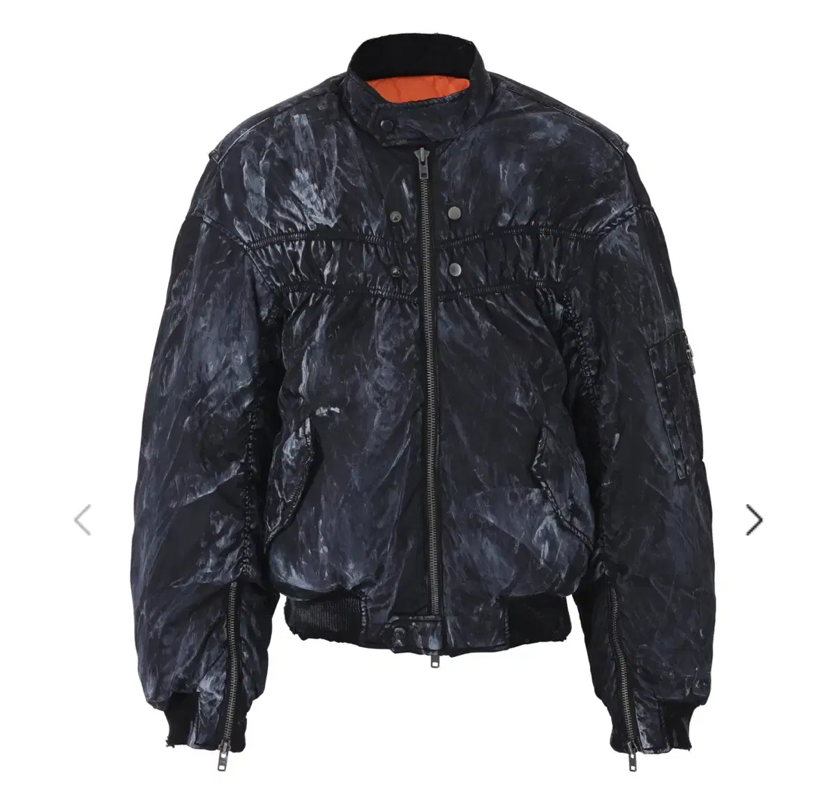 No Coolers Bomber Washed Black