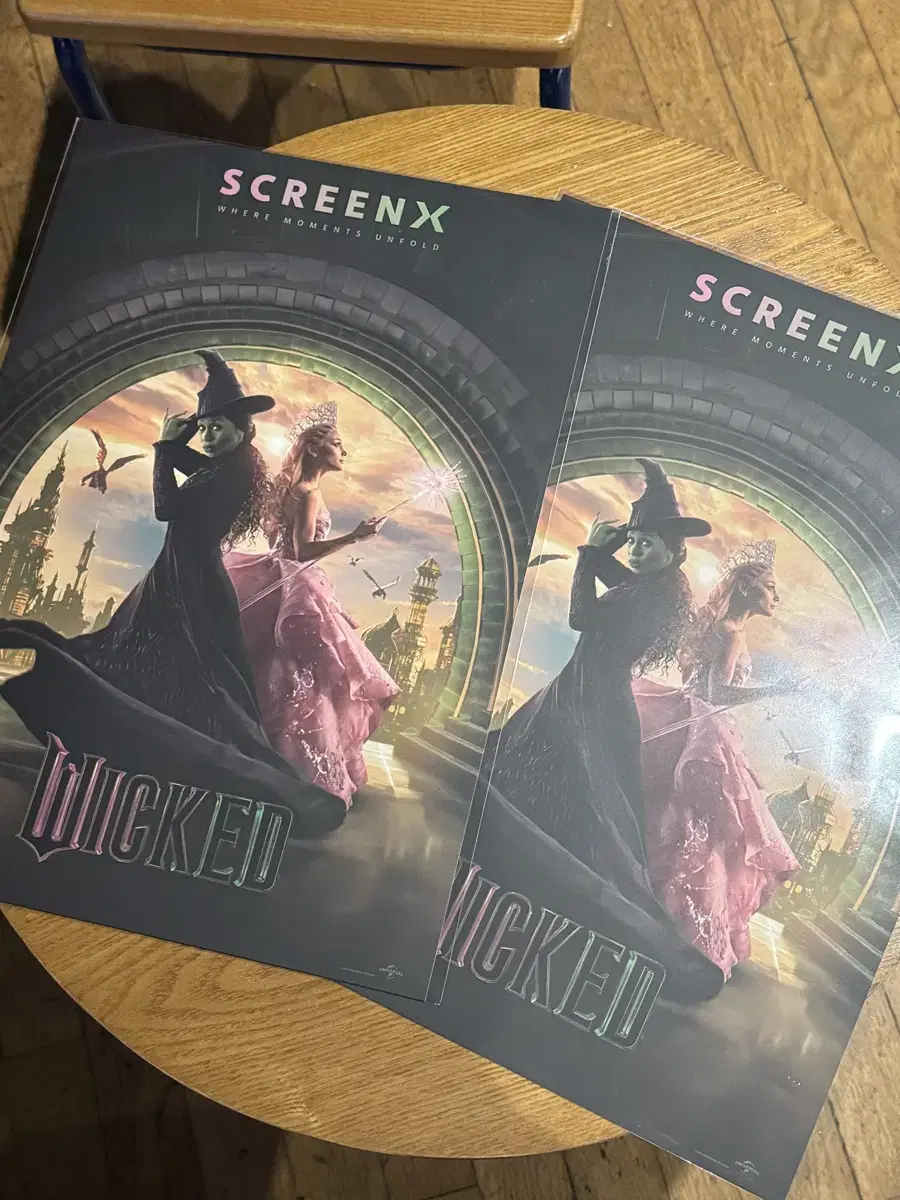 Movie Wicked Cgv pre-order benefit Screen X Screen X Limited Poster