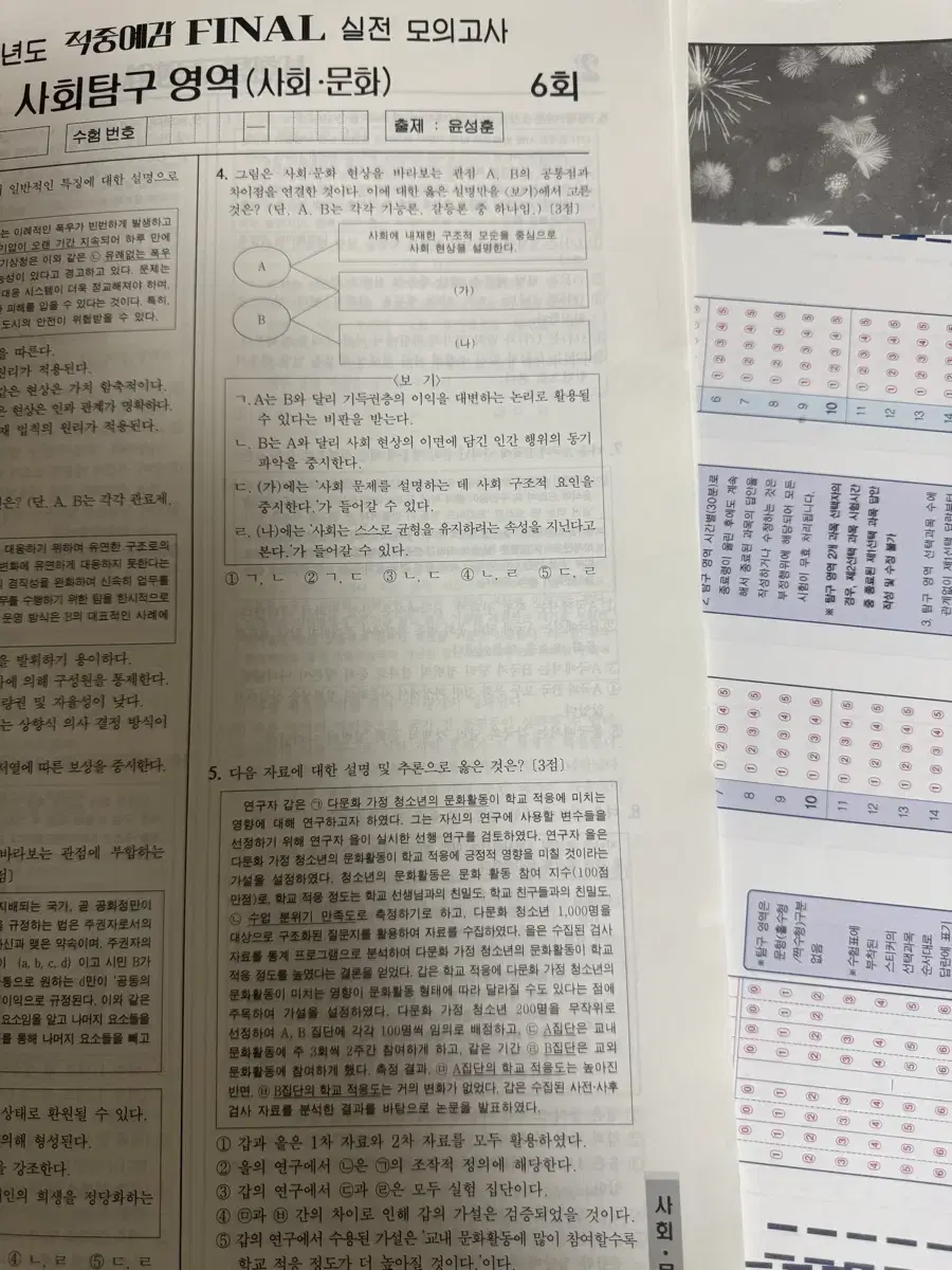 윤성훈 적중예감 파이널 모의고사 6회~13회