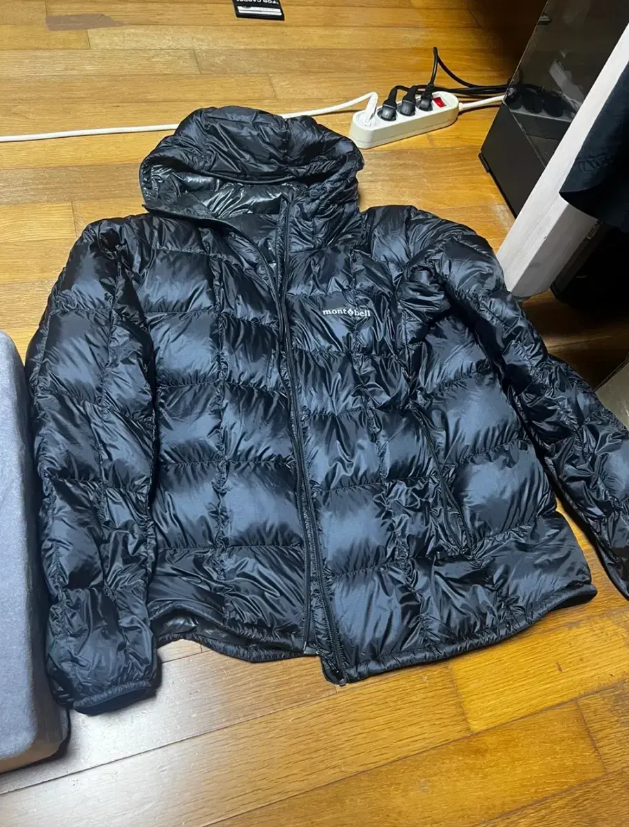 XL Montbell Superior Down Parka Black/Arctic RAB