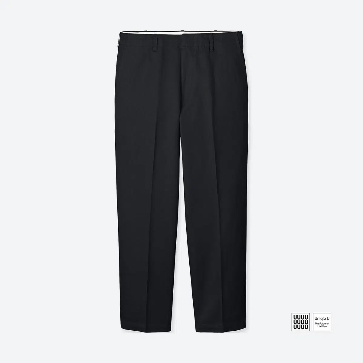 Uniqlo U Lemaire Wide-Fit Ankle Pants Chino Pants Cotton Pants Black 82