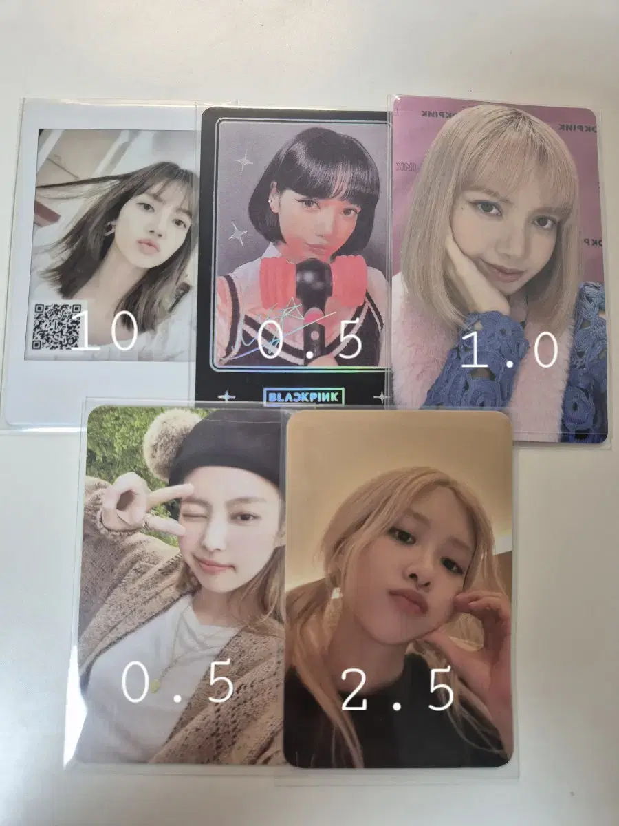 Black Pink Photocard