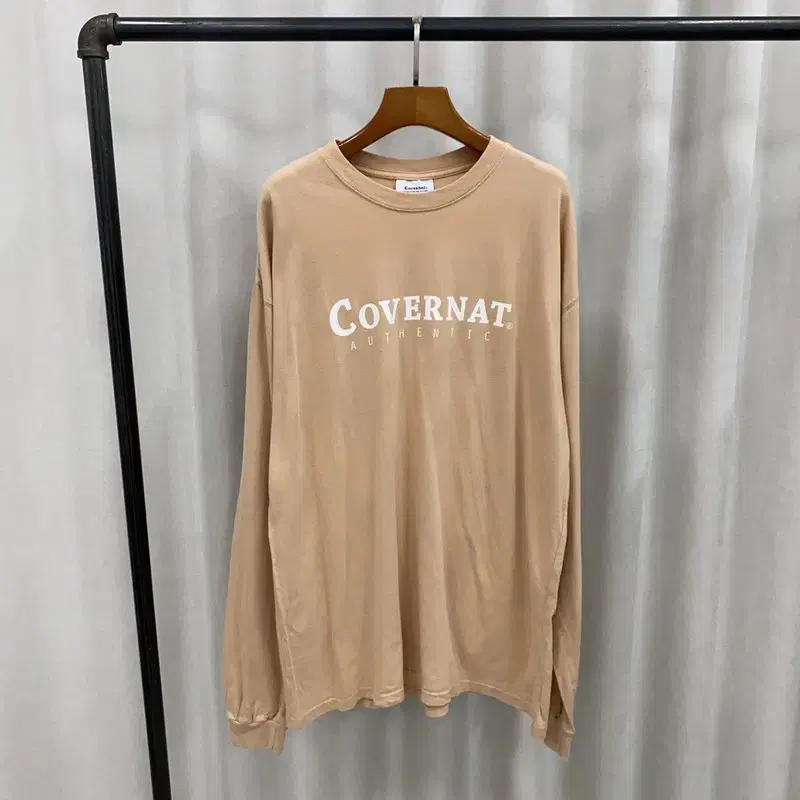 CoverNet Big Logo Long Sleeve Tee 105 S03880