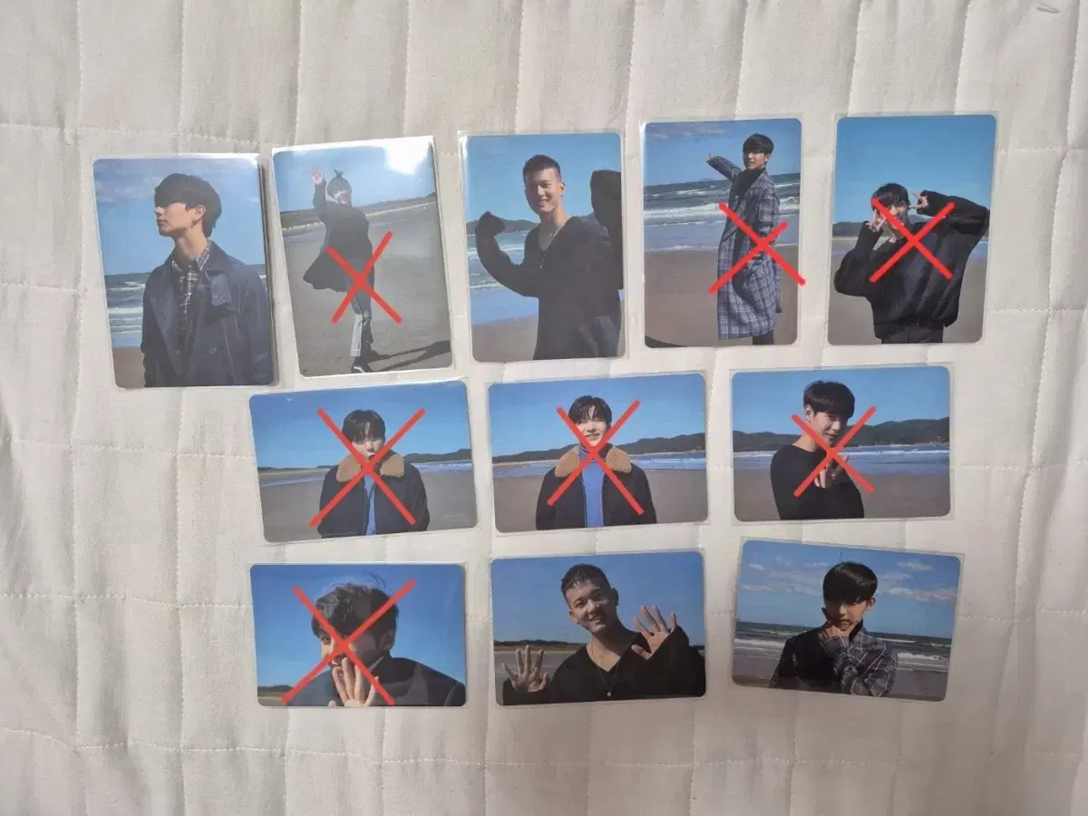 btob aa photocard lee minhyuk lim hyunsik peniel yook sungjae