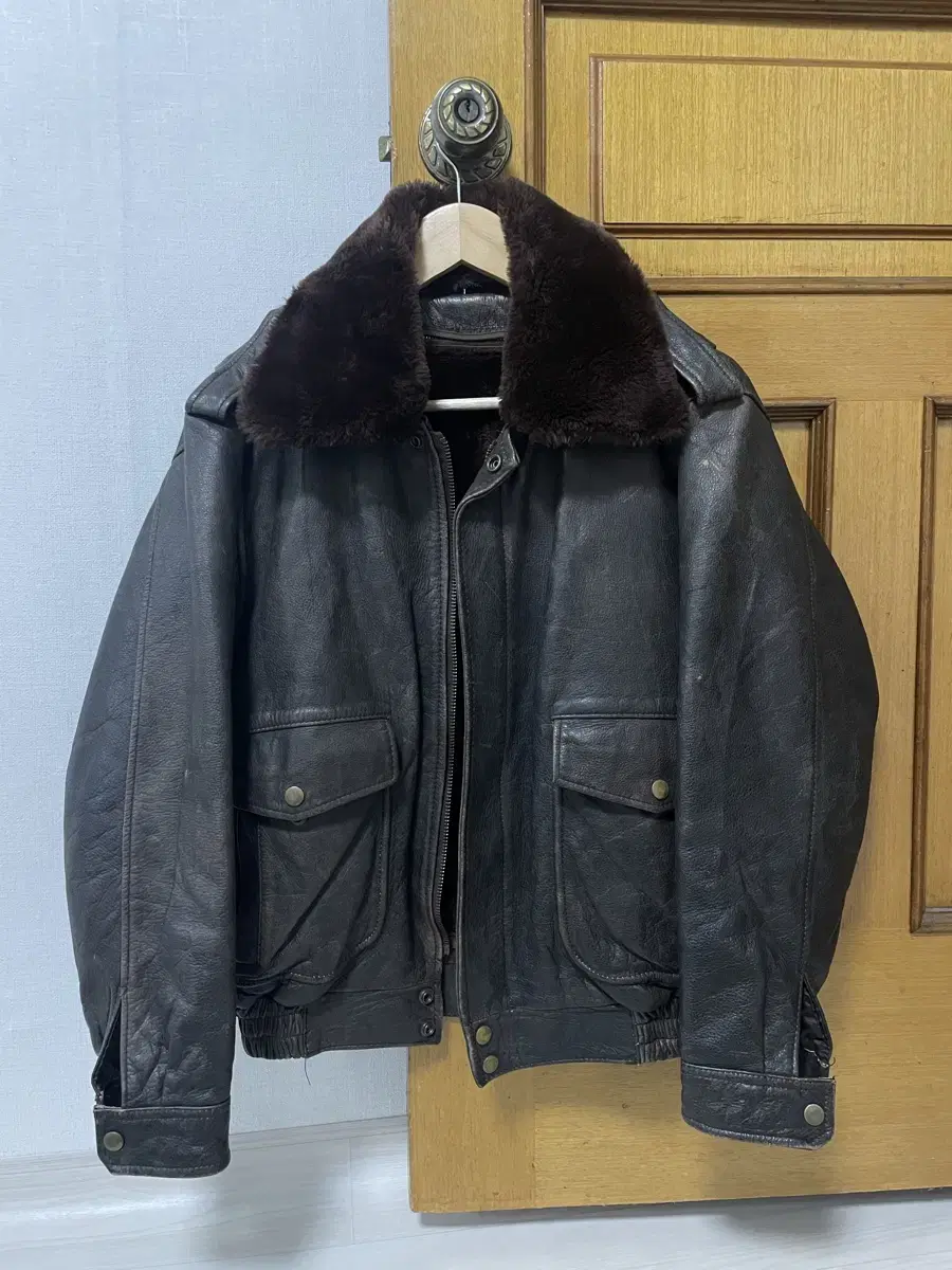 LEATHER FASHION WORLD CHAMPION Leather Jacket