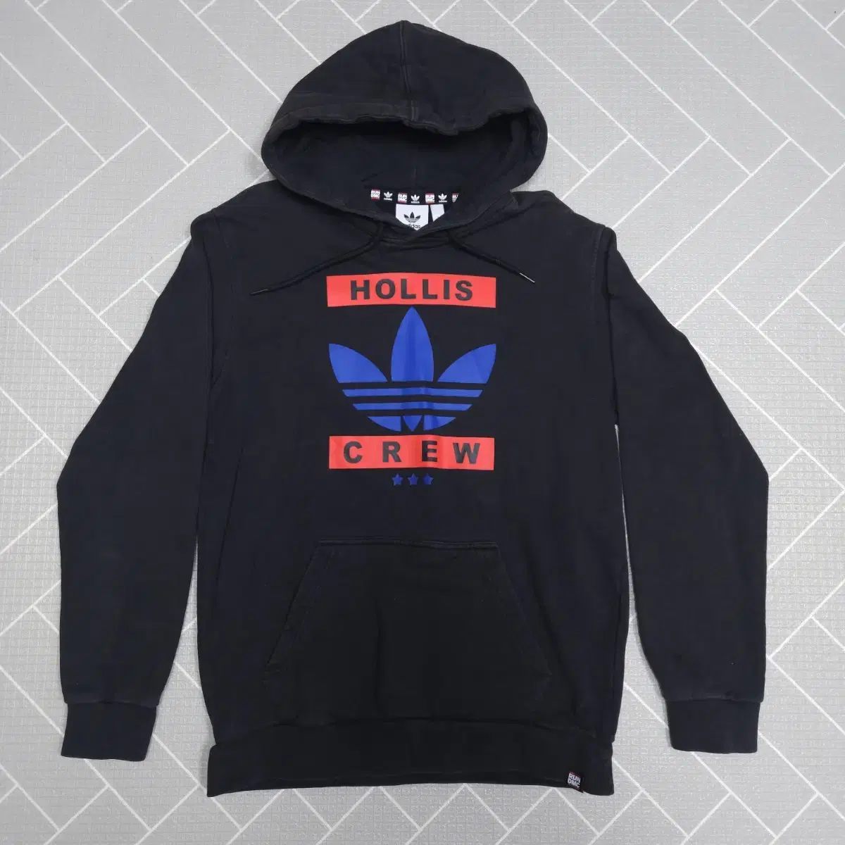 Adidas Original Hollister Crew RunDMC Hoodie 95