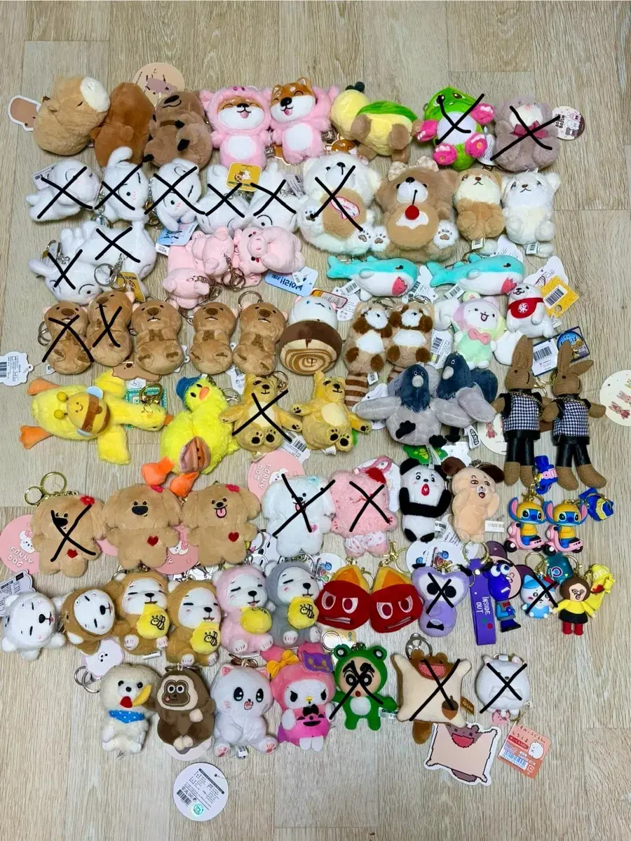 (New) Keyring dolls 2,700 won each*Update