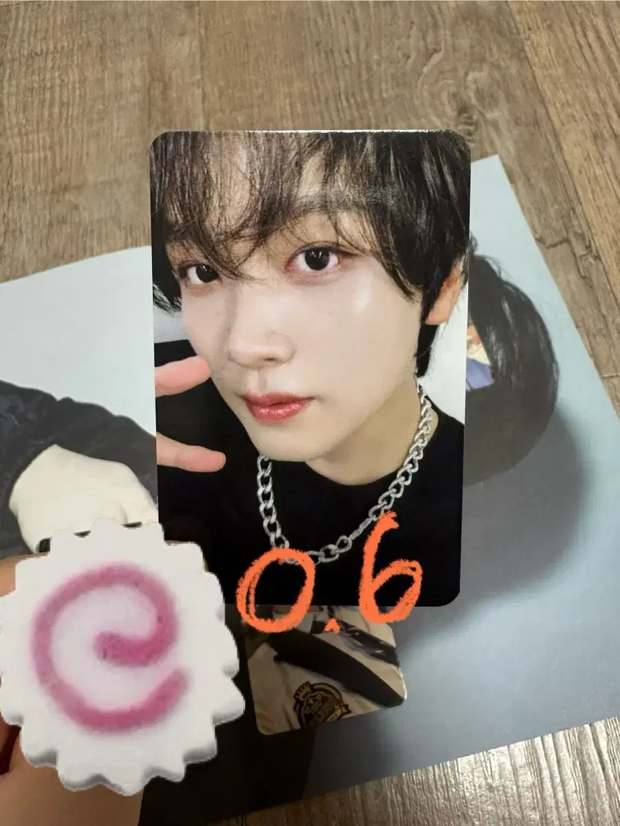 NCT Dream/127 haechan 8th Anniversary photocard WTS