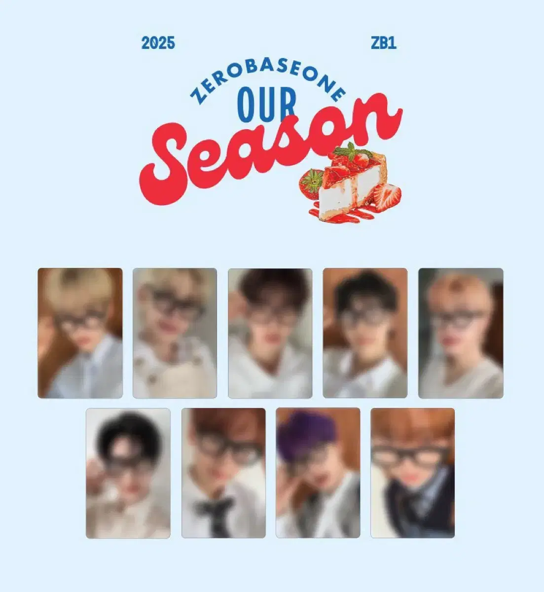 ZB1 seasons greetings zerobaseone 2025 season's greetings photocard buncheol aladin unreleased photocard