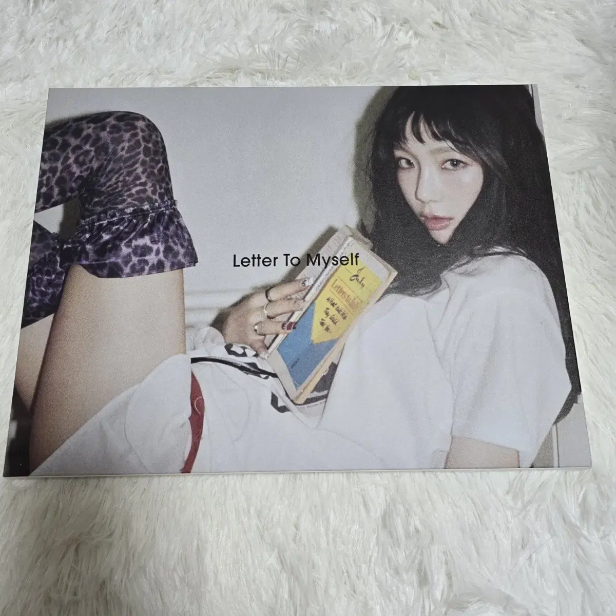 Unsealed album taeyeon mini 6th album letter to myself letter to my self