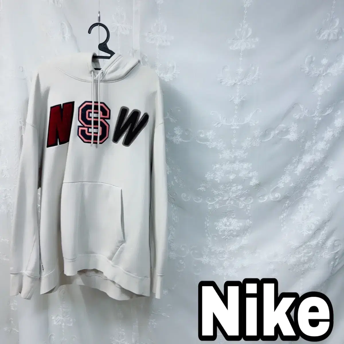 Nike NSW Big Size Old School Hoodie