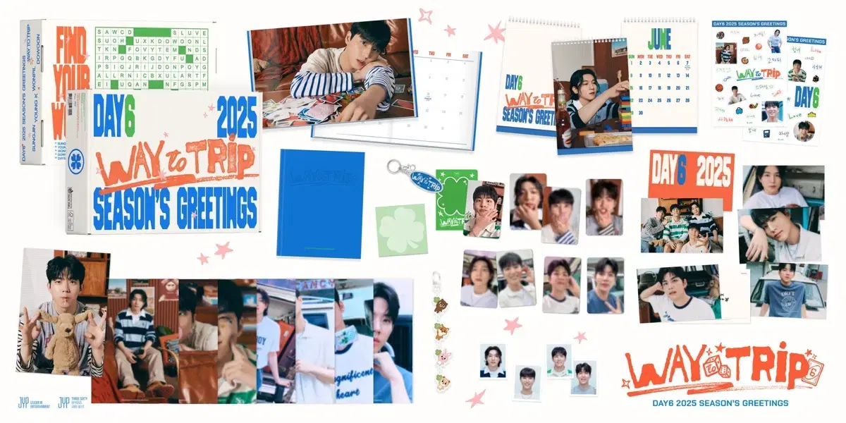 2025 day 6 seasons greetings Buncheol (Sungjin, Wonpil, Logo keyring)