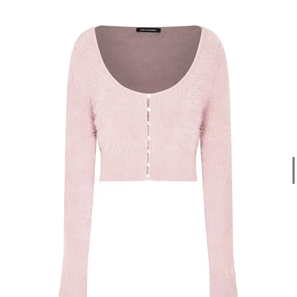 페인오어 RABITA FUR CARDIGAN pink