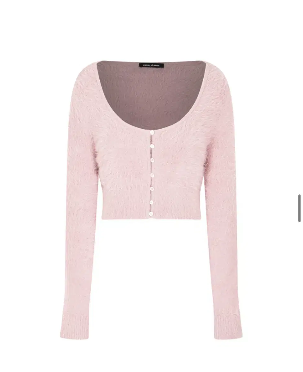 페인오어 RABITA FUR CARDIGAN pink