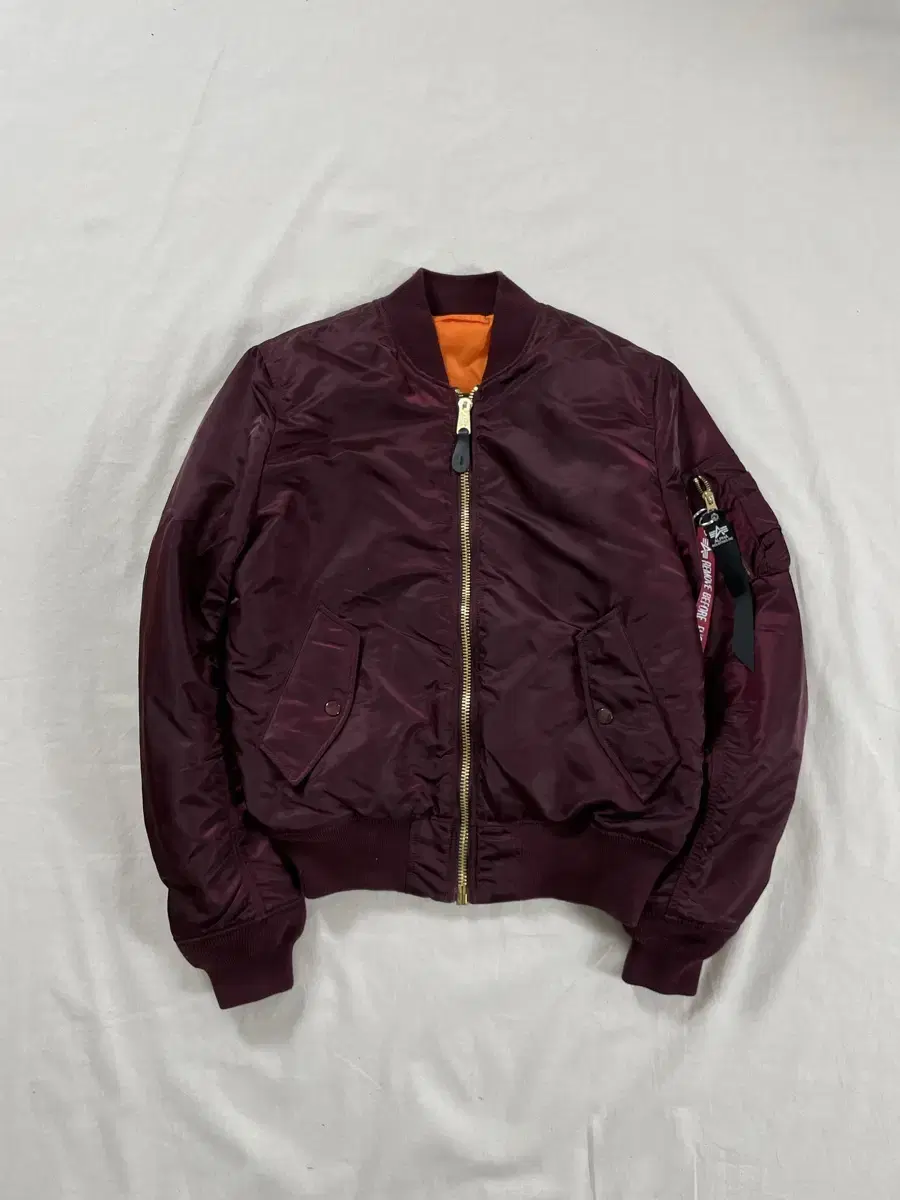 Alpha Industries Alpine Industries Burgundy ma-1 M