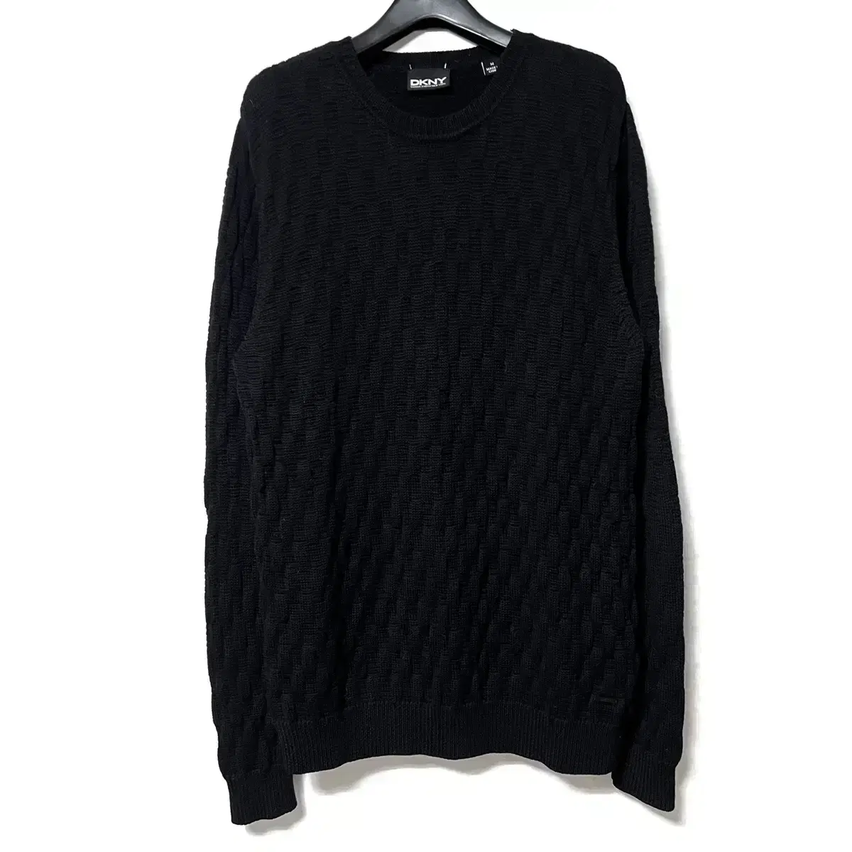 [M,95]DKNY Wool knit sweater black