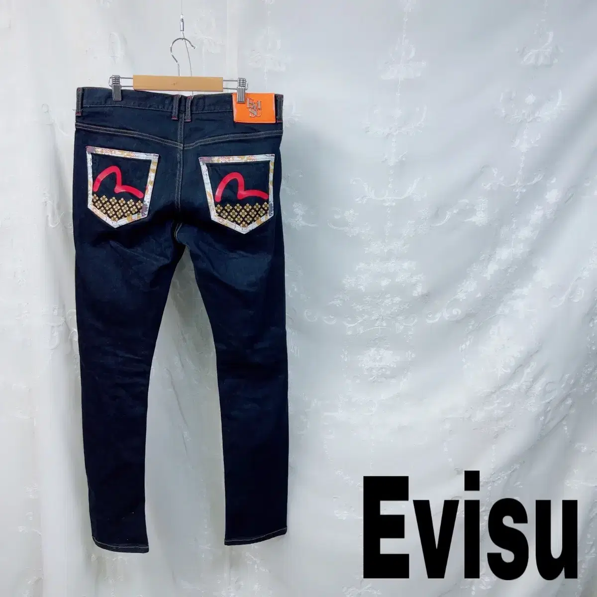 Evisu Big Logo Old School Denim Pants