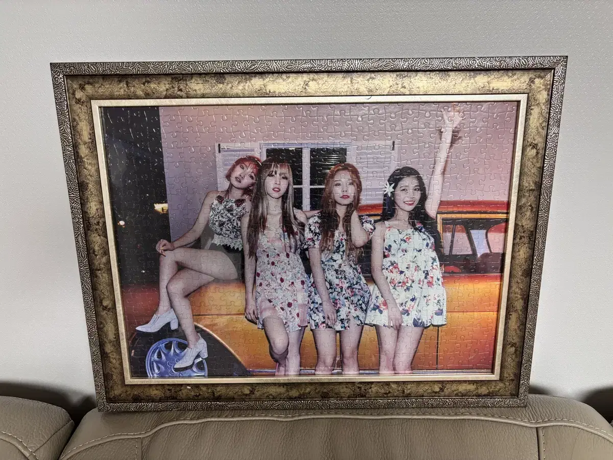 Mamamoo Mumu1 official goods puzzle picture frame