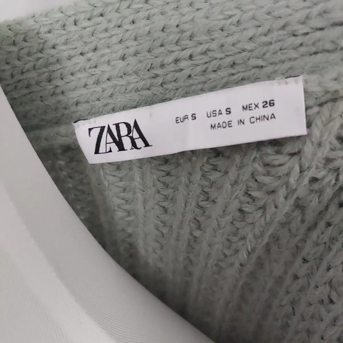 zara 가디건