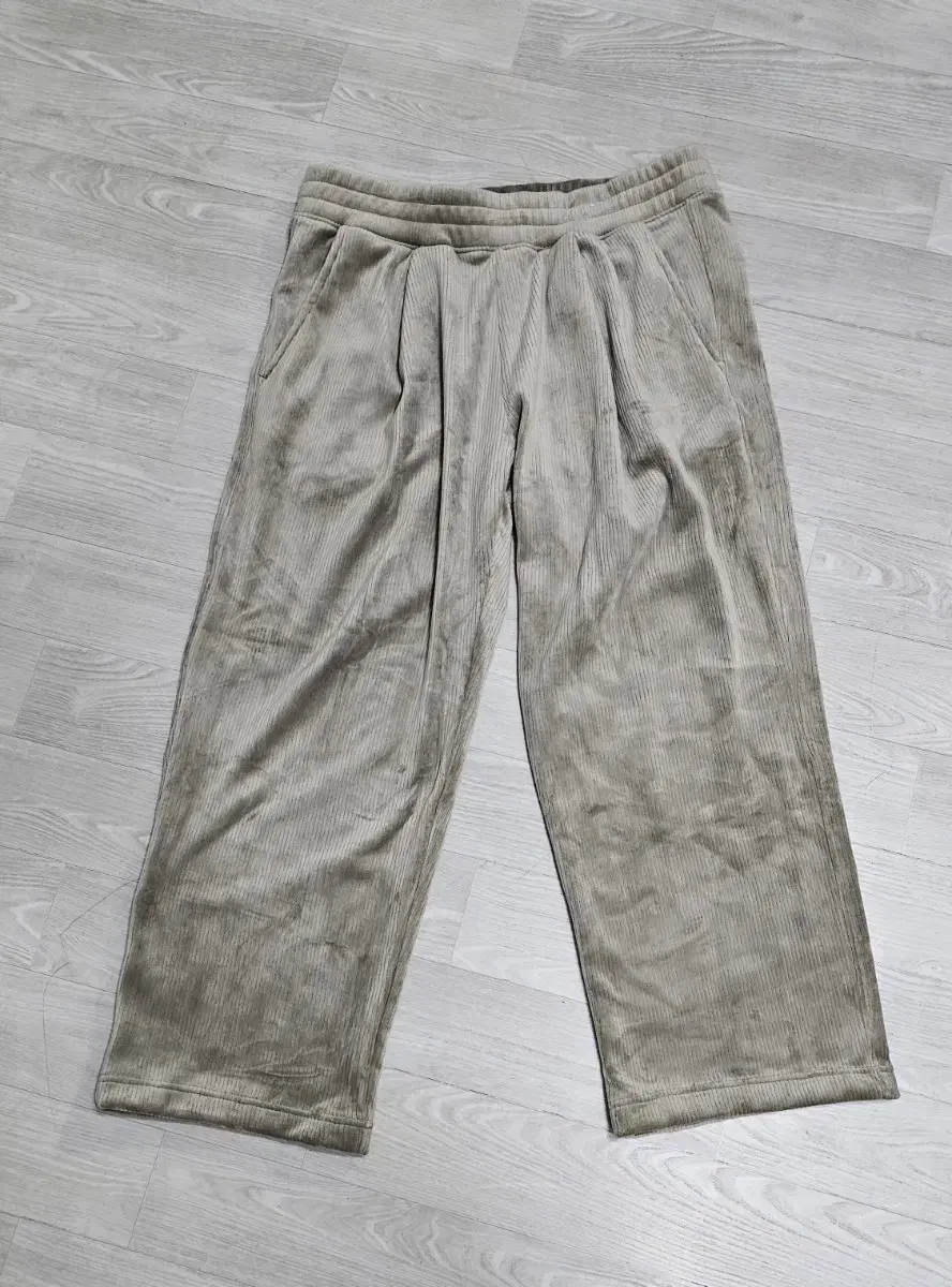 Top Ten.Wide.Velvet.Corduroy.Banded.Pants.33~36FullyNew