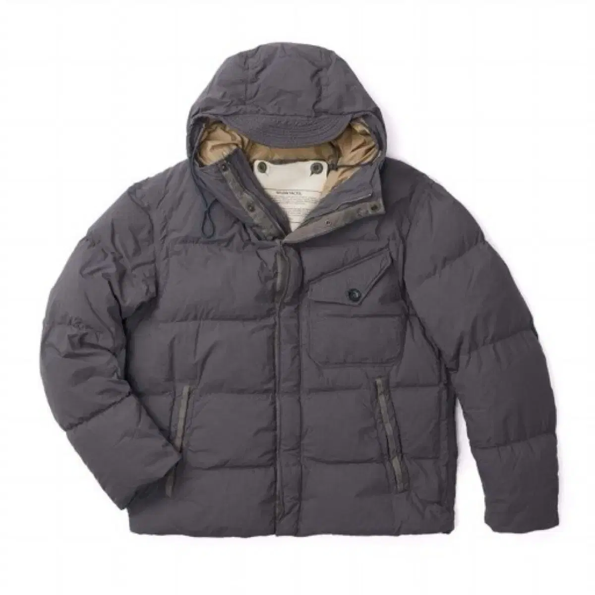 TEN TEN Survival Down Jacket 52 Charcoal