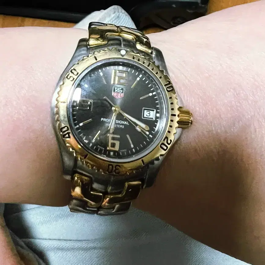 태그호이어 링크 36mm 회판 콤비 wt1251 극상