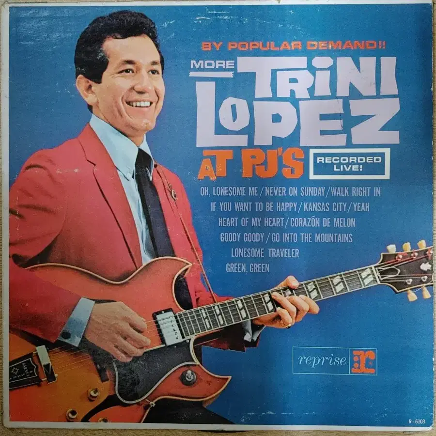 TRINI LOPEZ 음반 m (LP 턴테이블 오디오 앰프