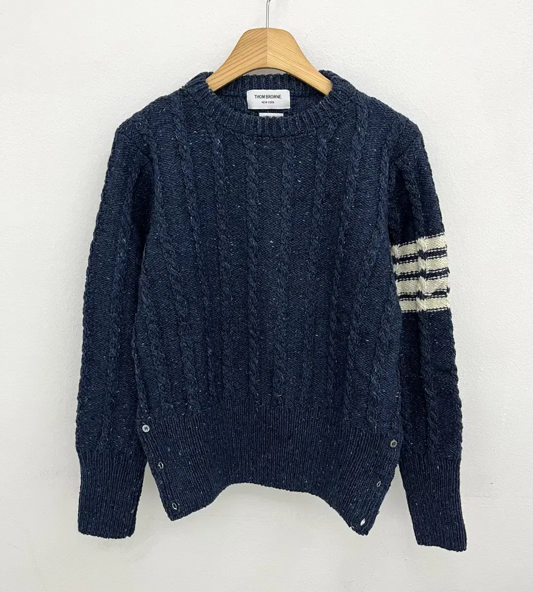 [BRAND NEW] Thom Browne Donegal Twisted Cable Knit