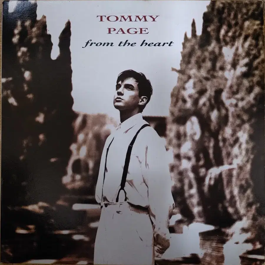 TOMMY PAGE 음반 f (LP 턴테이블 오디오 앰프