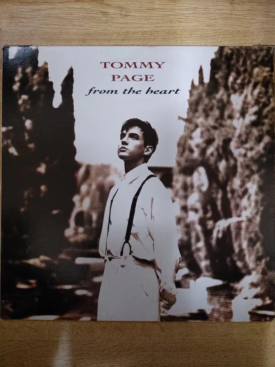 TOMMY PAGE 음반 f (LP 턴테이블 오디오 앰프