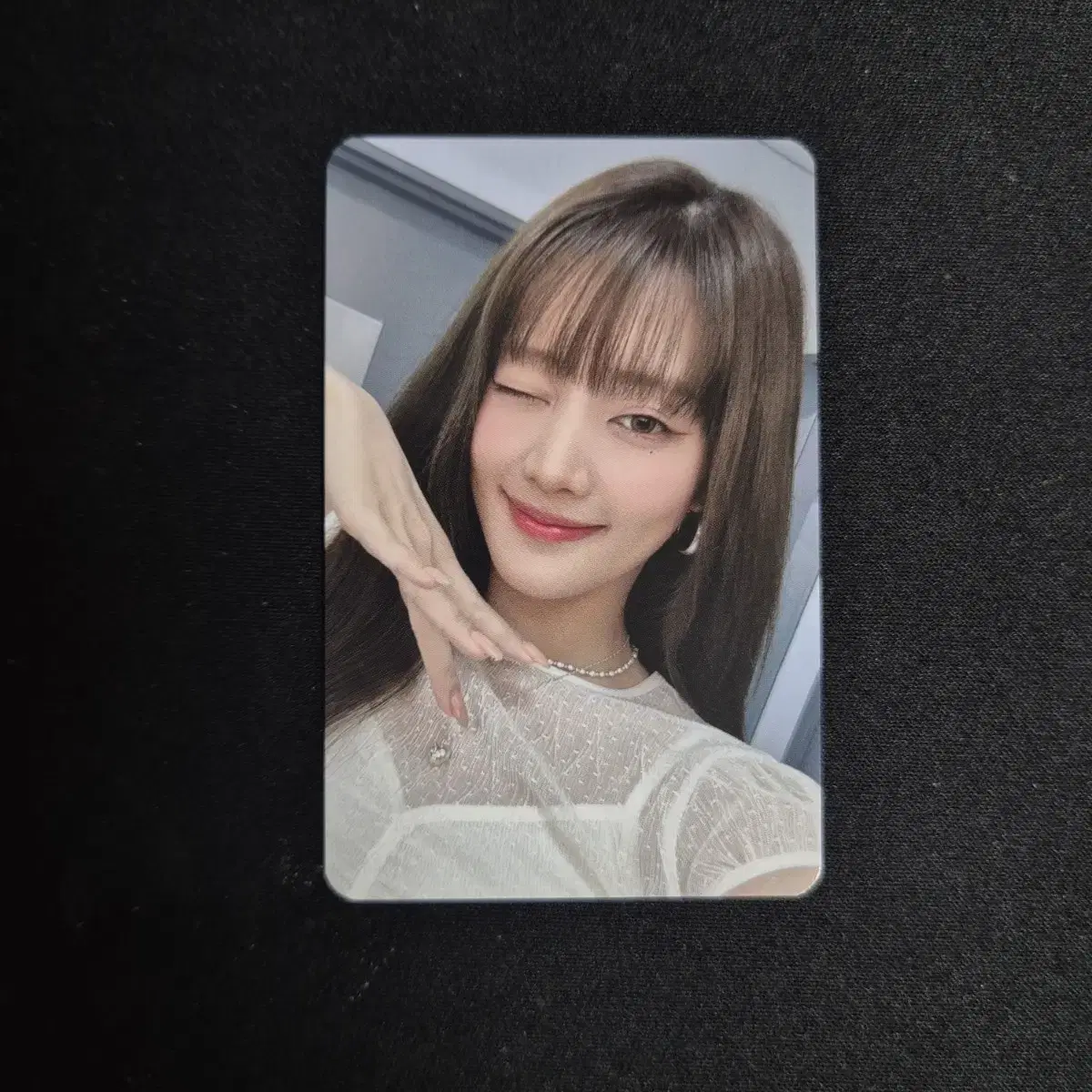 Idle minnie makestar luckydraw ld unreleased photocard photocard Clarion