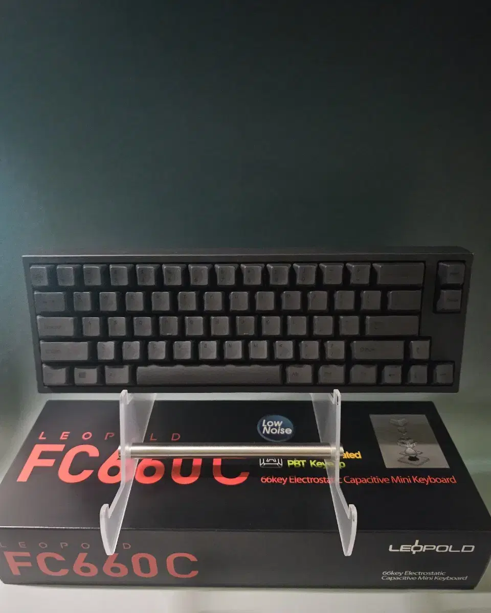 레오폴드 FC660c 토프레 45g 저소음 무접점 키보드 기계식 게이밍