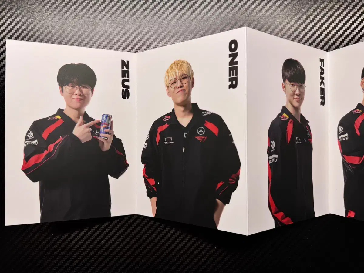 T1 Red Bull Photocard T1 Zeus Owner Fei Kuma Yoo Siah Keria