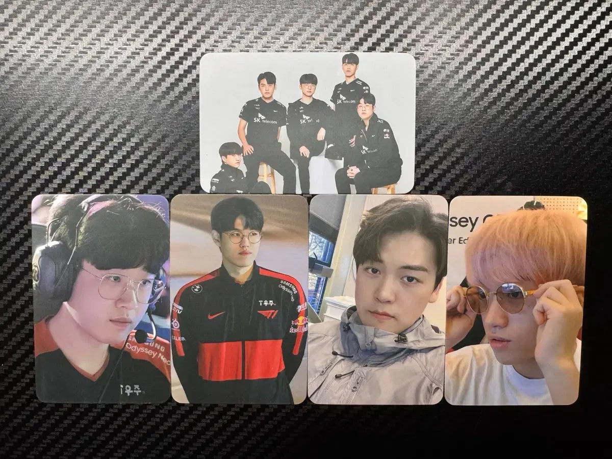 T1 photocard T1 Zeus Owner Fei Kuma Yoo Siah Keria