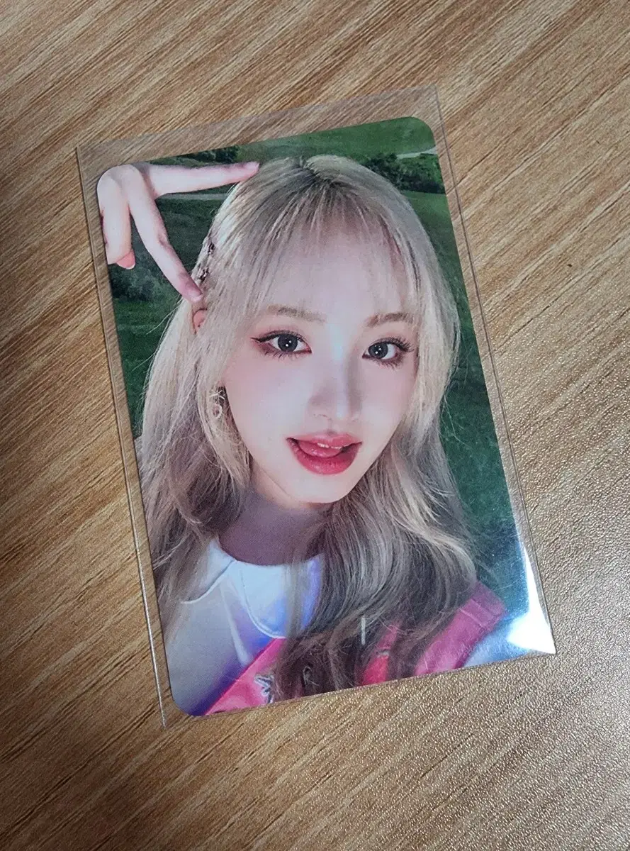 ive liz dive3fanclub photocard