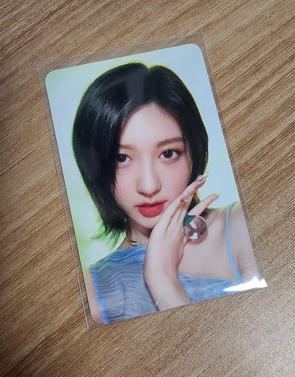 ive gaeul switch photocard