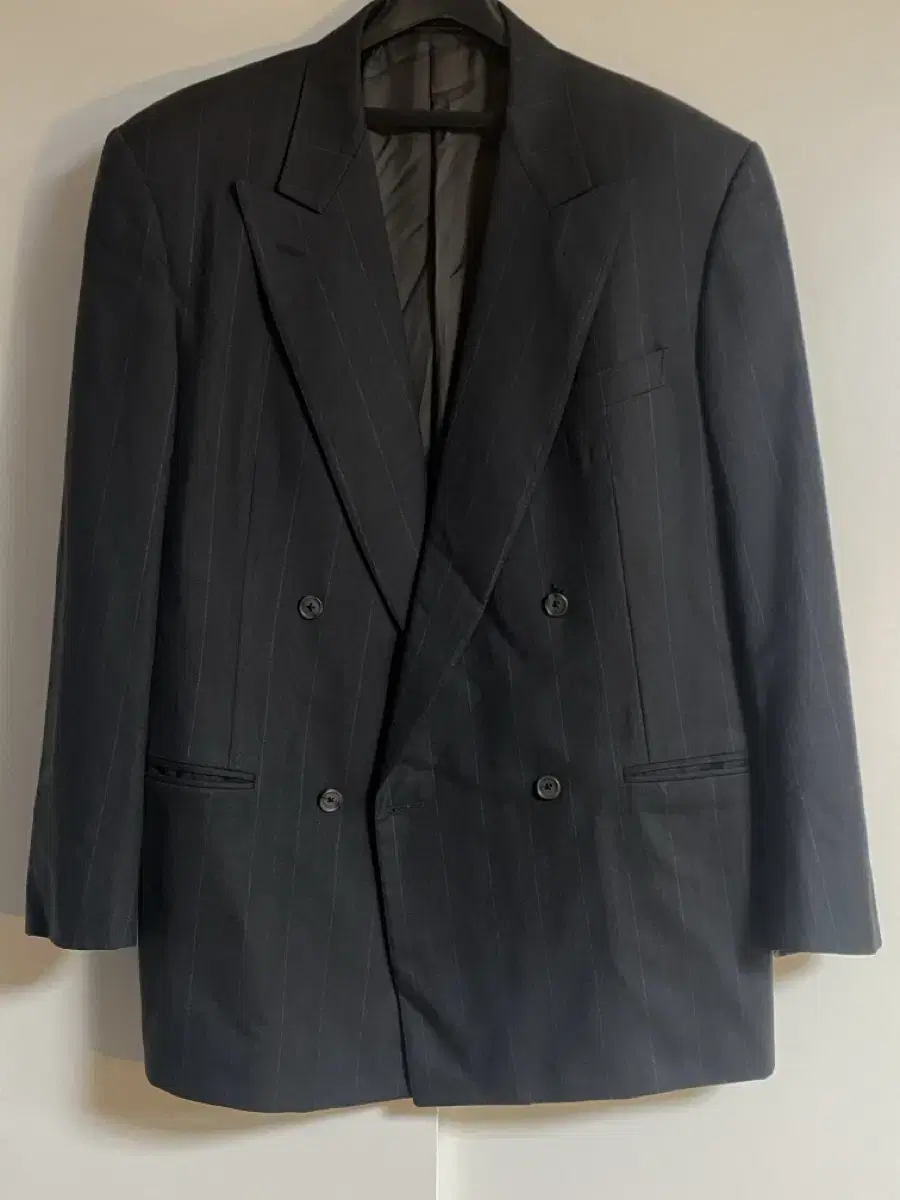 Ermenegildo Zegna Double Wool Jacket / Deep Grey Sells